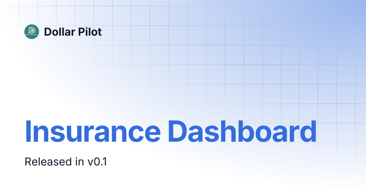 Insurance Dashboard | Dollar Pilot